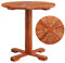 XGWKCNV Outdoor Möbel Bistrotisch 70x70cm Akazienholz Massivholz Outdoor Tische
