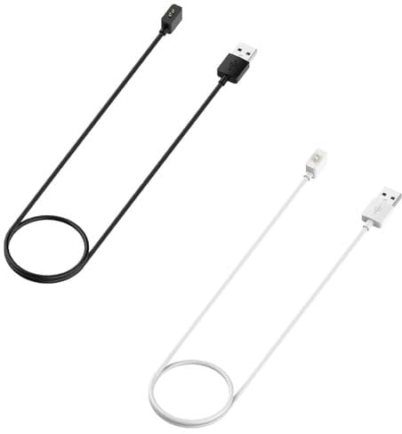 Charger Cable Compatible with Redmi Watch 4 Watch Charger, 1m/3.3ft Wireless Smart Watch Charger Cable Magnetic Charging Dock for Redmi Watch 4 (Black+White)
