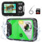Weochi 17ft Waterproof Digital Camera, 4K 48MP HD Underwater Camera for Kids with 32GB Card