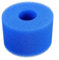 Lot de 2 filtres de rechange pratiques et réutilisables en mousse éponge bleue, 10, 8 x 7, 3 cm, pour spa Intex
