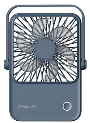 ZOOMIMI Ventilador de viaje USB potente ventilador de escritorio para colgar ventilador de mesa para uso en viajes