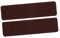 Hemobllo 2St Bodenmatte Pads Teppichläufer Outdoor-Teppich Teppichband Läufer-Teppiche Schritt treppenteppich treppenstufen teppich Treppenstufen mat waschbare Treppenmatten Polyester Brown