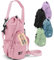 Tacti Sac – Sac Porte Bouteille Eau et Gourde Isotherme Transportable - 1.5L - Idéal Randonnée, Sport & Voyage - Bandoulière Ajustable, Étanche avec Rangement Téléphone & Ultra Léger (Rose)