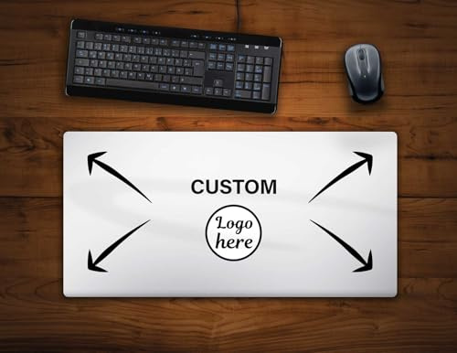Custom Made Desk/Mouse Mats - 80cm x 40cm (UK - Made)