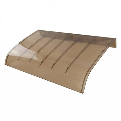 Terrassentürmarkise Breite 40 50 100 200 300 cm, Außenbereich Polycarbonat-Vordach Für Fenster, Transparent Regenschutzabdeckung Schutz Für Ladestation Klimaanlage(40x150cm)