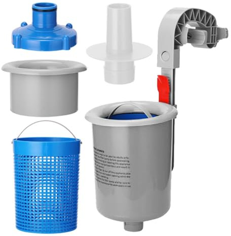 Skimmer Automatico Da Piscina Pulitore Pulizia Intensiva | Kit Skimmer per Manutenzione Piscina Pulizia Per Esterno Giardino Cortile E Terrazza Casa Hotel Appartamento