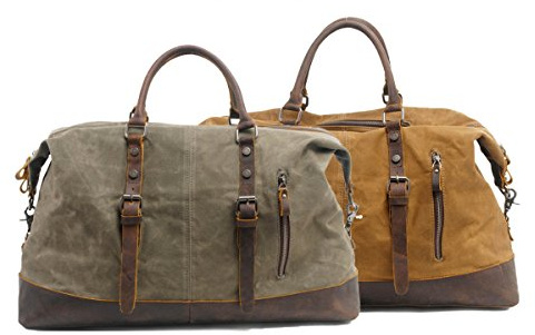 Scippis Kensington Duffel Bag - Reisetasche aus Canvas, Olive