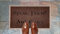 Artisan Kiss 70cm x 40cm Washable Door Mat SPEAK FRIEND & ENTER JRR Tolkien - Hobbit - Lord of The Rings - Elvish (Dark Brown Speak)