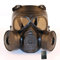 Paintball Mask Tactical Mask Full Face Protection Gear CS game Halloween Cosplay Masks with Double Turbo Fan