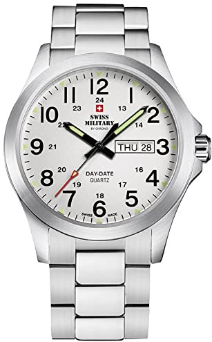Swiss Military SMP36040.26 Men`s 42mm 5ATM