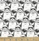 91,8 cm – Star Wars Stormtroopers auf weißem Baumwollstoff – Offizielles Lizenzprodukt (ideal zum Quilten, Nähen, Bastelprojekte, Wurfkissen und mehr) 91,8 cm x 111,8 cm breit