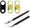 Cemobile Rear Back Camera Lens Glass Replacement Compatible with iPhone 8 Plus & iPhone 7 Plus 5.5 inches with Adhesive, Anti-Static Tweezers, Precision Knife Repair Tool Kit