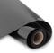 HIKENRI HTV Nero Heat Transfer Vinile Rotolo 12×10'(30.5×305CM) Termovinile Nero,Vinilo Adhesivo Nero lucido,Pellicola Nera,Vinile Adesivo HTV Vinyl per DIY Decorazioni,Indumenti e Altri Tessuti