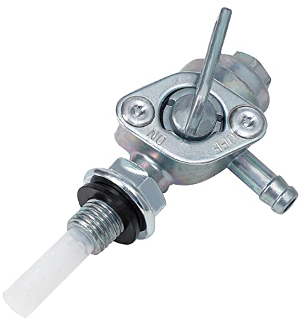 CYWVYNYT Interruttore del rubinetto della benzina, M10 × 1,25 serbatoio del gas interruttore del carburante pompa valvola Petcock rubinetto del serbatoio dell'olio Petcock Valve (1)