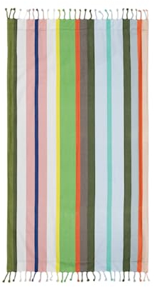 REMEMBER Hamam-Tuch Pino - integrierte Tasche 90 x 170 cm - Gestreiftes Hamam- Tuch