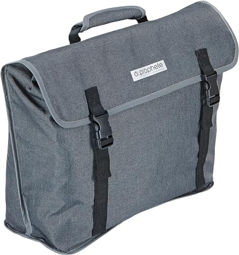 Prophete Urban-Seitenpacktasche, 20L, wasserabwei,Hackenbef mit Tragegurt, Montageelemenete versteckbar, grau