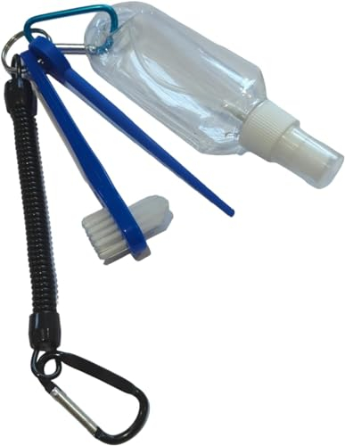 DIG MATE Metal Detector Artefact Finds Cleaning Kit – Field-Ready Pouch Accessory with Brush, Pick, Spray Bottle & Lanyard