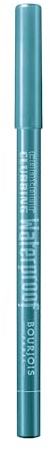 Bourjois Paris Contour Clubbing Bleistift für die Augen, wasserfest, gleitende und weiche Textur, Formel mit Jojobaölen, Nr. 63 Sea Blue Soon, 1,2 g