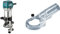 Makita RT0702CX4/2 240V ¼” Router Trimmer Supplied with Trimmer Base & 194733-8 Dust Nozzle Set Mt361/Rp0900, Multi-Colour