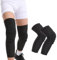 Hotfiary 1 Par Rodilleras de Compresión para Niños de 3 A 12 Años, Rodillera Elástica para Baloncesto, Fútbol, Voleibol, Ciclismo, Mangas Protectoras Transpirables para Porteros de MTB