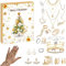 Weihnachtskalender Frauen Mädchen, Schmuck Adventskalender 2024, Schmuck Adventskalender Frauen, Adventskalender 2024 Teenager Mädchen Geschenke, Weihnachten Geschenk für Damen & Teenager