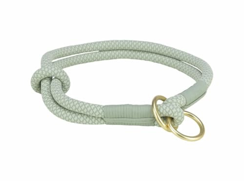 Trixie Hundetrainingshalsband aus weichem Seil, Mintgrün, XS, 25 cm, Marke: Trixie - EAN: 4053032681026