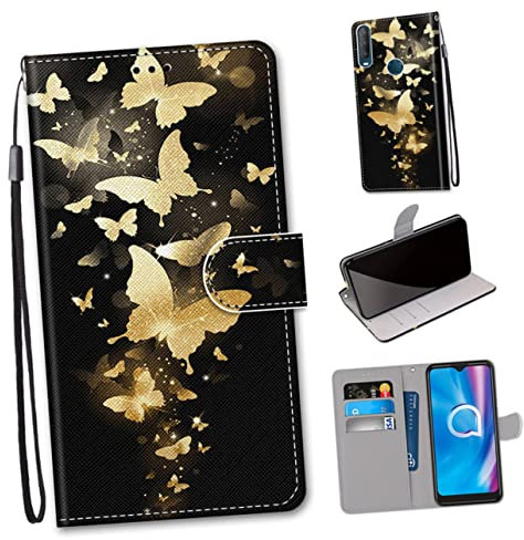 Lurrose Anti-kollisions-telefonabdeckung Mit Magnetverschluss Kompatibel Mit Alcatel Inklusive Handschlaufe Für Taschenbefestigung Telefonschutzabdeckung Und Mehrzweck-telefonhalter