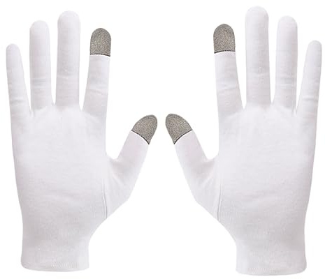 Baumwollhandschuhe mit Touchscreen – Handschuhe zum Fahren, empfindliche