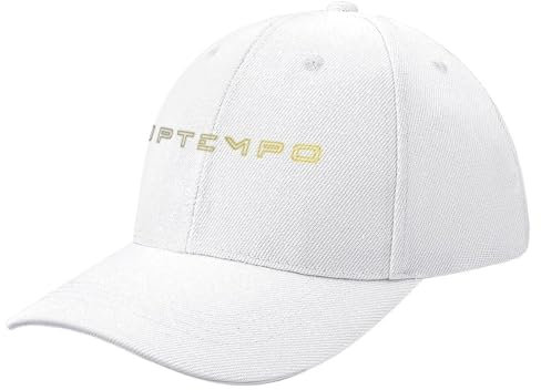 IIOGRAAW Basecap Uptempo Hardstyle - Gelb Gradient Neon Logo Baseball Cap Ball Cap benutzerdefinierte Hut modische Männer Golf Wear Damen