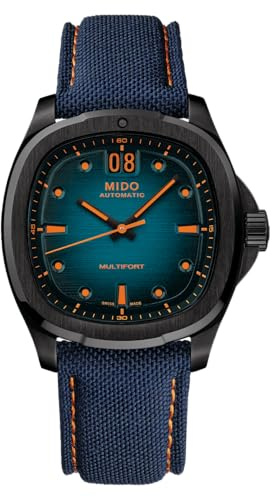 MIDO Multifort TV Big Date - Schweizer Automatikuhr für Herren - Edelstahl, 40mm Gehäuse