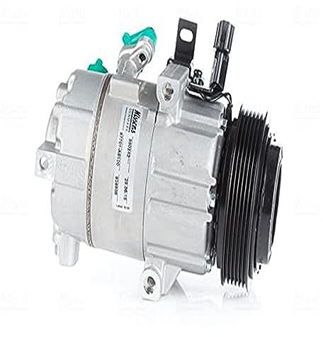 NISSENS 890242 A/C Kompressor für Klimaanlage Klimakompressor mit ID: VS14 Kältemittel: R134a PAG 46 mit 115mm Riemenscheibe Rillen: 6