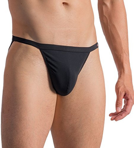 Olaf Benz Herren BLU1200 Beachtanga Badehose, Schwarz (Black 8000), Small (Herstellergröße: S)