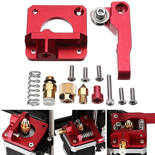 Upgrade MK8 Extruder Drive Feed 3D Drucker verbesserter Ersatz/Extruder Kit für CR-10, CR-10S, CR-10 S4, RepRap Prusa i3, 1.75mm…