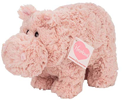 Teddy Hermann Herzekind 93884 Fluss-Pferd Nilpferd Mr. Muffin 23 cm, Kuscheltier, Plüschtier