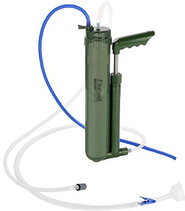 Filtre à eau portable MezoJaoie, équipement de survie de purification d'eau de Super haute précision pour le voyage, le camping, la randonnée et la préparation aux situations d'urgence