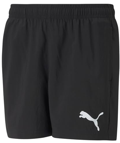 PUMA Jungen Active Woven Shorts B Kurze Hose, Puma Schwarz, 176 EU