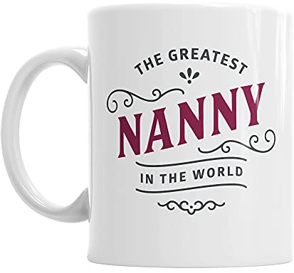 Nanny Gift Mug Present Keepsake 11oz White Ceramic Coffee Cup