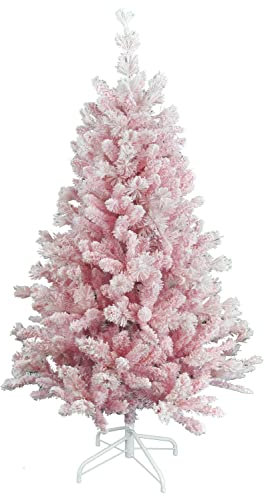 artplants.de Kunst Weihnachtsbaum GÖTEBORG Speed, beschneit, 180 cm, Ø 95 cm - Kunsttanne