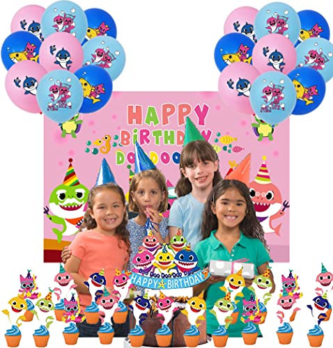 Party Supplies Party Decorations Balloons Birthday Photography Backdrop Background Birthday Backdrop Cake Toppers