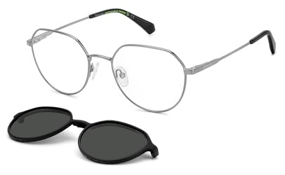 POLAROID Brille PLD 6204/CS Größe 54-19 mm Dark Ruthenium Schwarz polarisiert