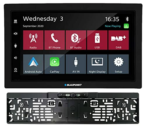 Blaupunkt Rotterdam 600 DAB + RVC 4.1KH - Doppel-DIN MP3-Autoradio mit Touchscreen/Bluetooth/USB
