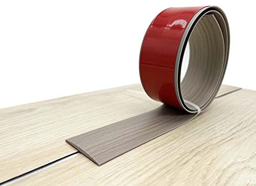 Autoadhésif Profil De Transition Pour Stratifié 1/3/10M Vinyle Rail De Compensation Entre Parquets Inégaux Et Surface En Bois,Barre De Seuil,étanche bande De Transition,profil De Sol Pour Sols