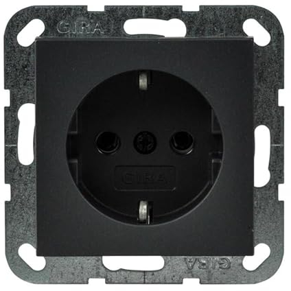 GIRA 418828 SCHUKO Steckdose UP System 55 Anthrazit