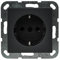 GIRA 418828 SCHUKO Steckdose UP System 55 Anthrazit