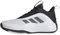 adidas Herren Own The Game 3 Shoes Basketball-Schuhe, Cloud White/core Black/core Black, 43 1/3 EU