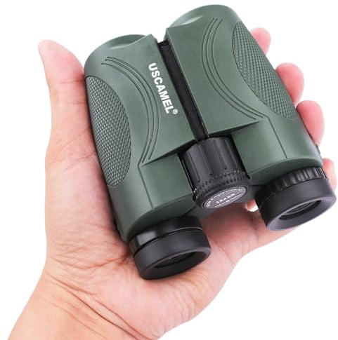 Binocolo Professionale per Bambini e Adulti 12X25 FMC e BAK4 Prisma Potente Compatto Binocoli da Teatro Telescopio Astronomico Bird Watching Viaggi concerti sport campeggio