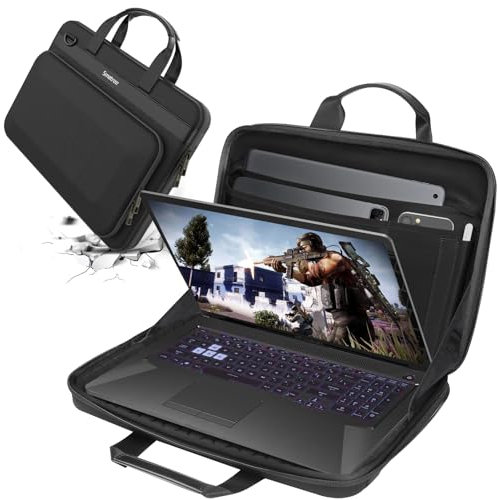 Smatree 16 Laptop Case pour Lenovo LOQ 16IRH8/16APH8/15APH8/15IRH8 Gaming Laptop, pour 16 Acer Predator Helios 16 Gaming Laptop Case, pour 16 Nitro 16 Gaming Laptop Sleeve(A800)