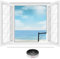 QWORK® Katzennetz Fenster Mit Selbstklebeband, Katzensicheres Fliegengitter, Sicherheitsnetz, Reissfestes Polyester, 100X120cm