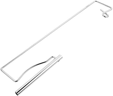 SEWOART Metall Verhinderung Nähmaschine Garnfluss Stickständer in für Glattem mit und von Garnverheddern Silber für Nähaktivitäten