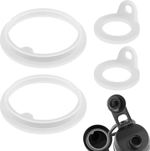 Gasket Replacement Silicone Sealing O Ring for TAKEYA Actives Water Bottle | Leak-Proof Water Bottle Lid Seal Parts Compatible with TAKEYA Actives 18oz, 22oz, 24oz, 32oz, 40oz Water Bottles